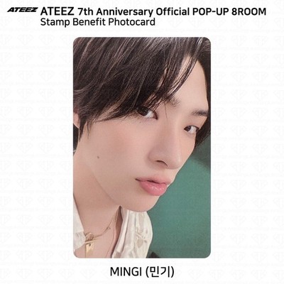 ATEEZ 7th Anniversary Official POP-UP 8ROOM Benefit Photocard