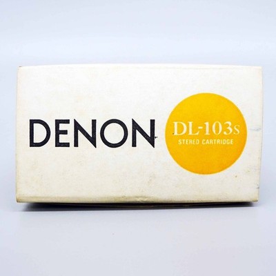 DENON DL-103S MC Phono Cartridge Special Elliptical Stylus w/ Box