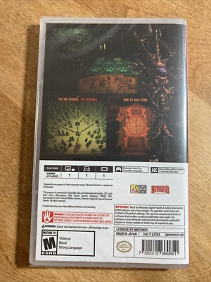 INSCRYPTION New NINTENDO SWITCH Game ESRB Release Inscription