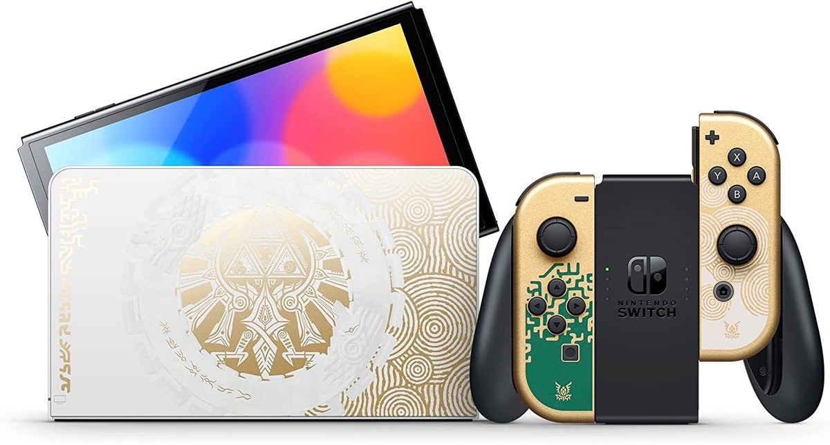 NEW Nintendo Switch OLED Model The Legend of Zelda: Tears of the