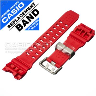 GENUINE CASIO Original G-SHOCK Red Watch Band GWG-1000RD-4A GWG