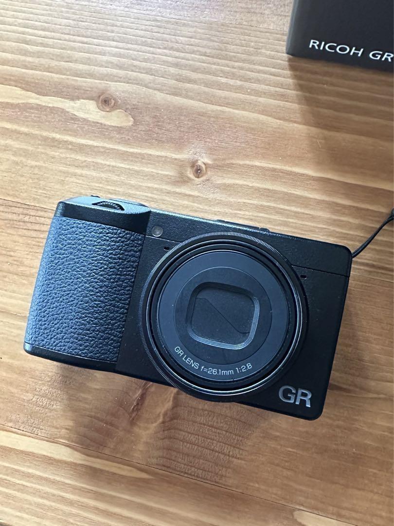 Ricoh GR IIIx f/2.8 Compact Digital Camera Black Single Focus Lens
