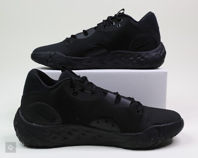 Nike PG 6 TB Promo Triple Black Basketball Shoes Men Size 11.5