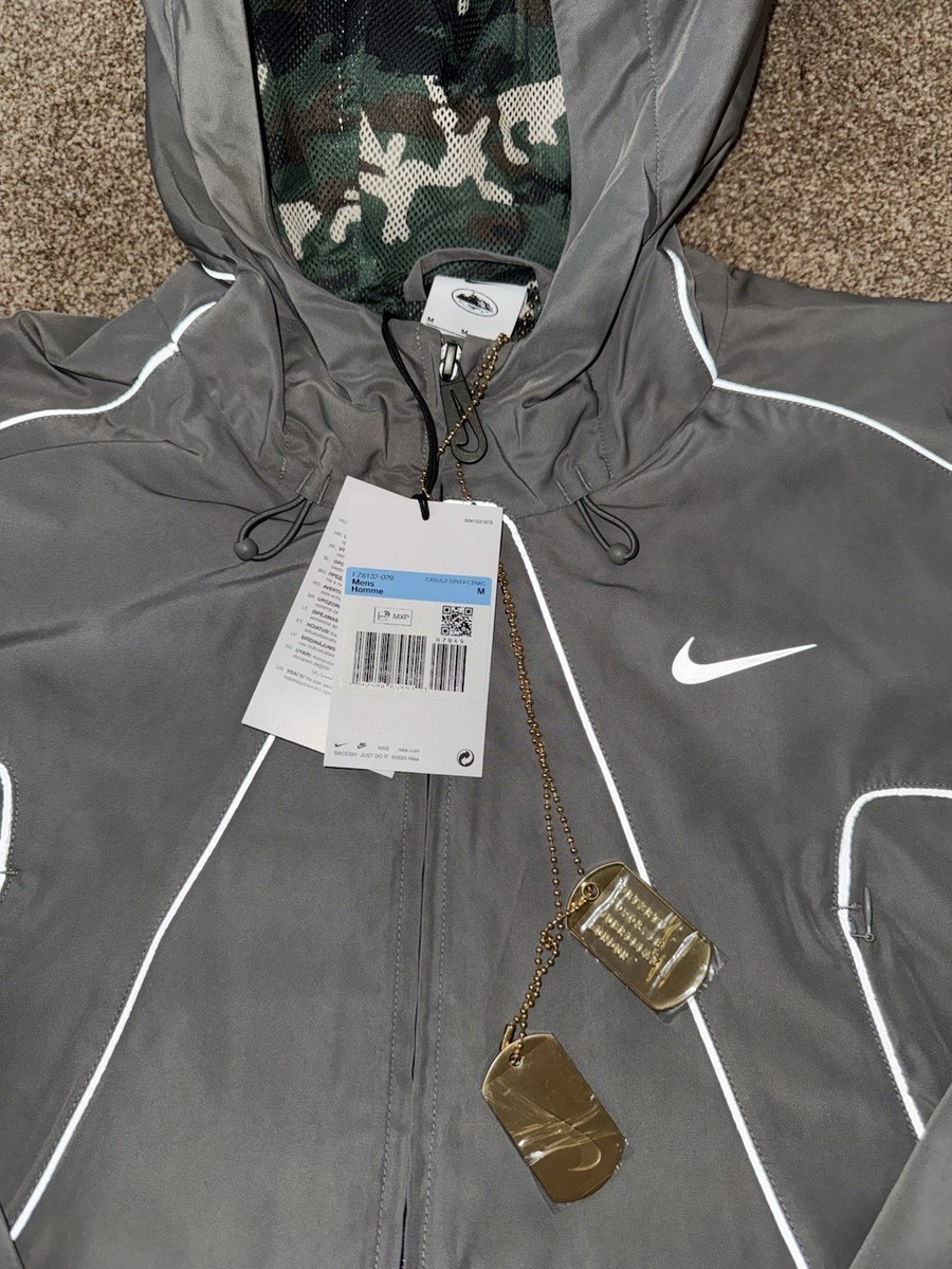 Nike x Corteiz CRTZ NRG Jacket Gully Grey, Medium | eBay