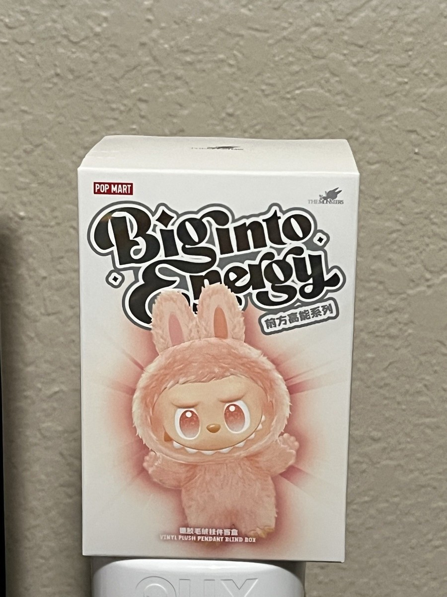 Pop MART Labubu Big Into Energy Authentic ID Secret (Black/Rainbow