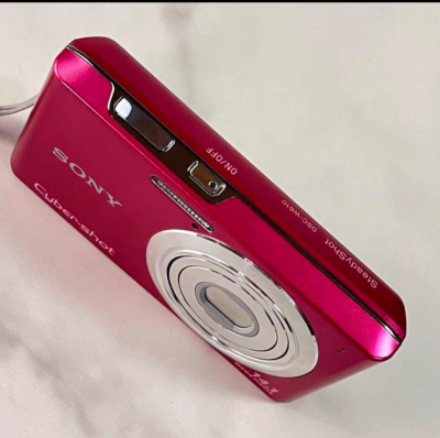 SONY Cyber-shot DSC-W610 14.5MP Digital Camera pink English