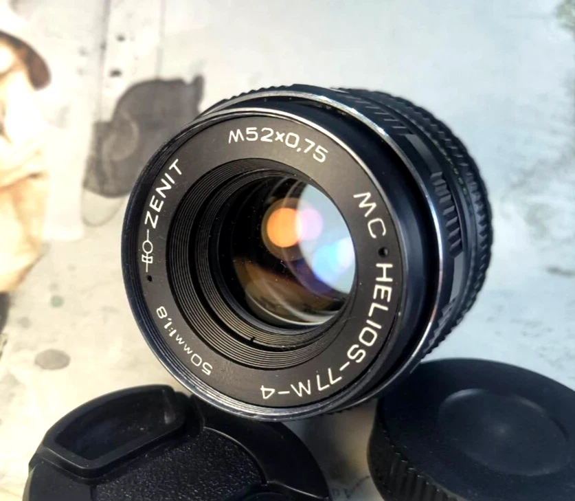 Helios 50mm Focal M42 Camera Lenses for sale | eBay