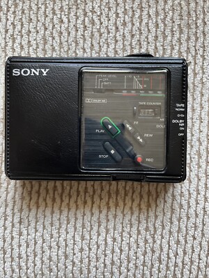 Sony Walkman WMD3 Professional Stereo Cassette Recorder - Black | eBay