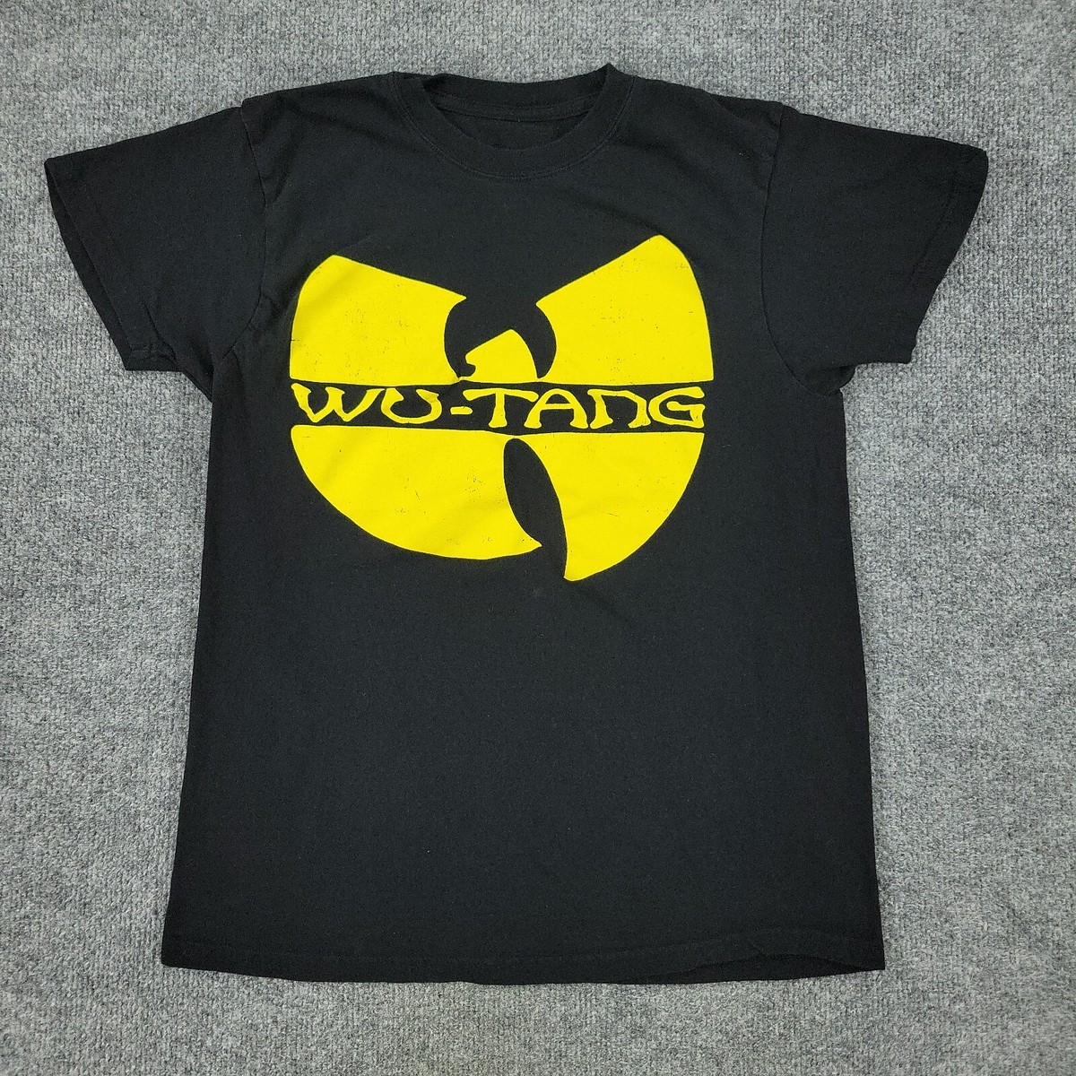 Wu-Tang Clan Shirt Men Medium Black Hip Hop Rap Music Logo Graphic