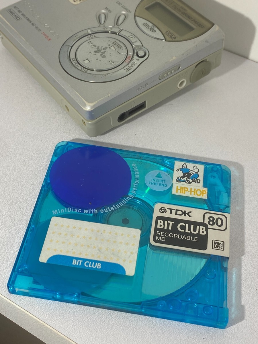 Sony Walkman Portable MiniDisc Player MZ-N510 Type-S With 1
