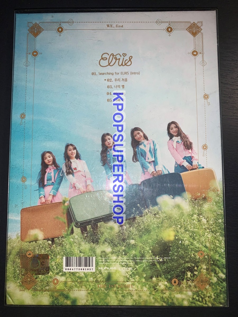 Elris 1st Mini Album We, First CD Great OOP Bella Photocard Rare