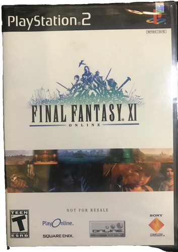 FINAL FANTASY XI SPECIAL ART BOX Promotional Poster B2 2002