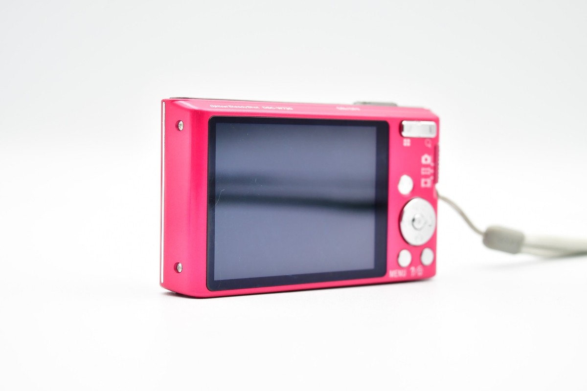⏯️[Excellent+5] Sony CyberShot DSC-W730 Pink 16.1MP Digital