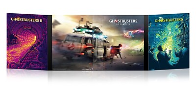 Ghostbusters Afterlife 3 Movie Collector's Box 4K ULTRA HD + Blu