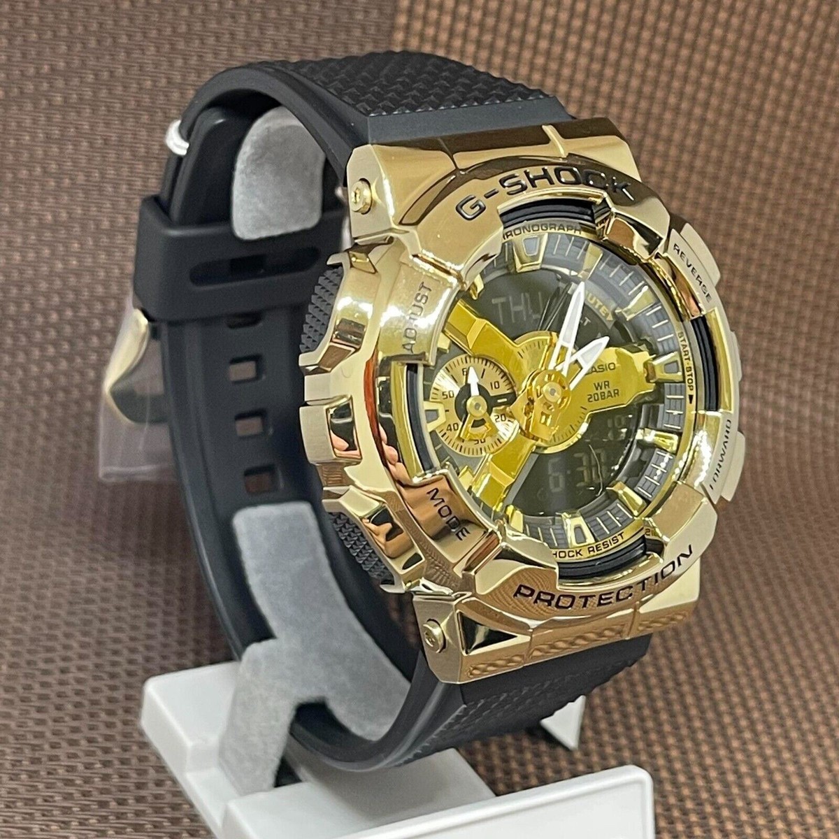 Casio G-Shock GM-110G-1A9 Metallic Gold Analog Digital Men's