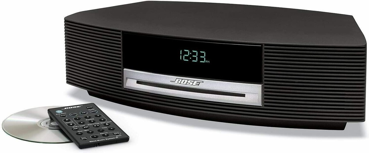 Bose Wave Music System CD Player Radio w Bluetooth Adapter