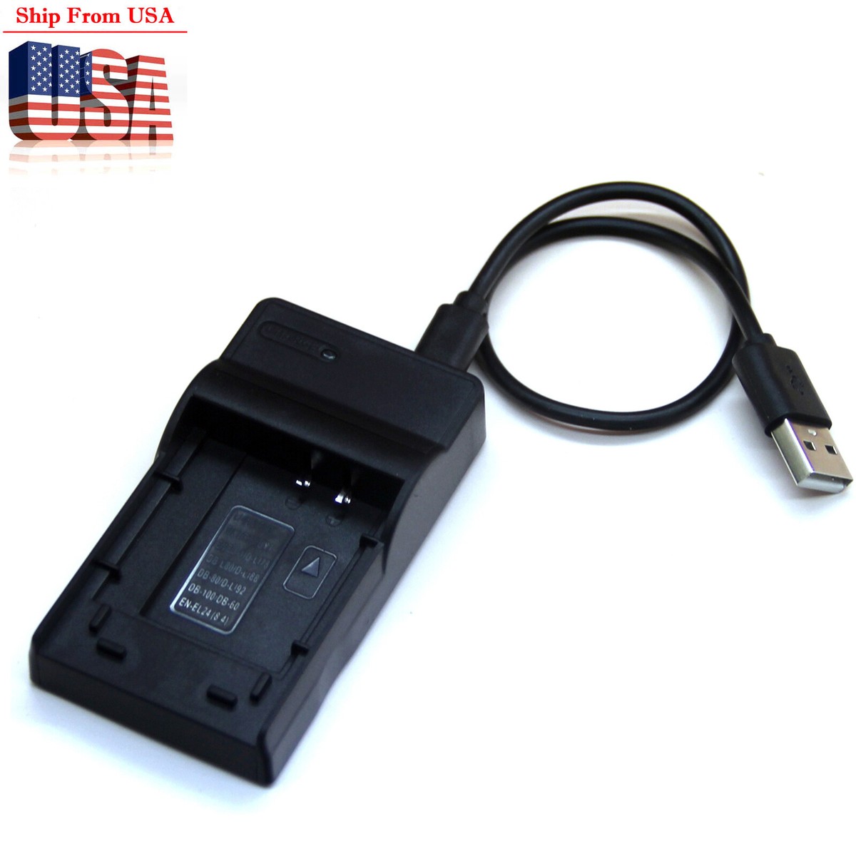 Battery Charger For Sony Cyber-Shot DSC-T70 DSC-T75 DSC-T77 DSC