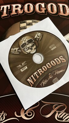Nitrogods Rats & Rumours Clear Vinyl LP. Vinyl Is Mint With CD