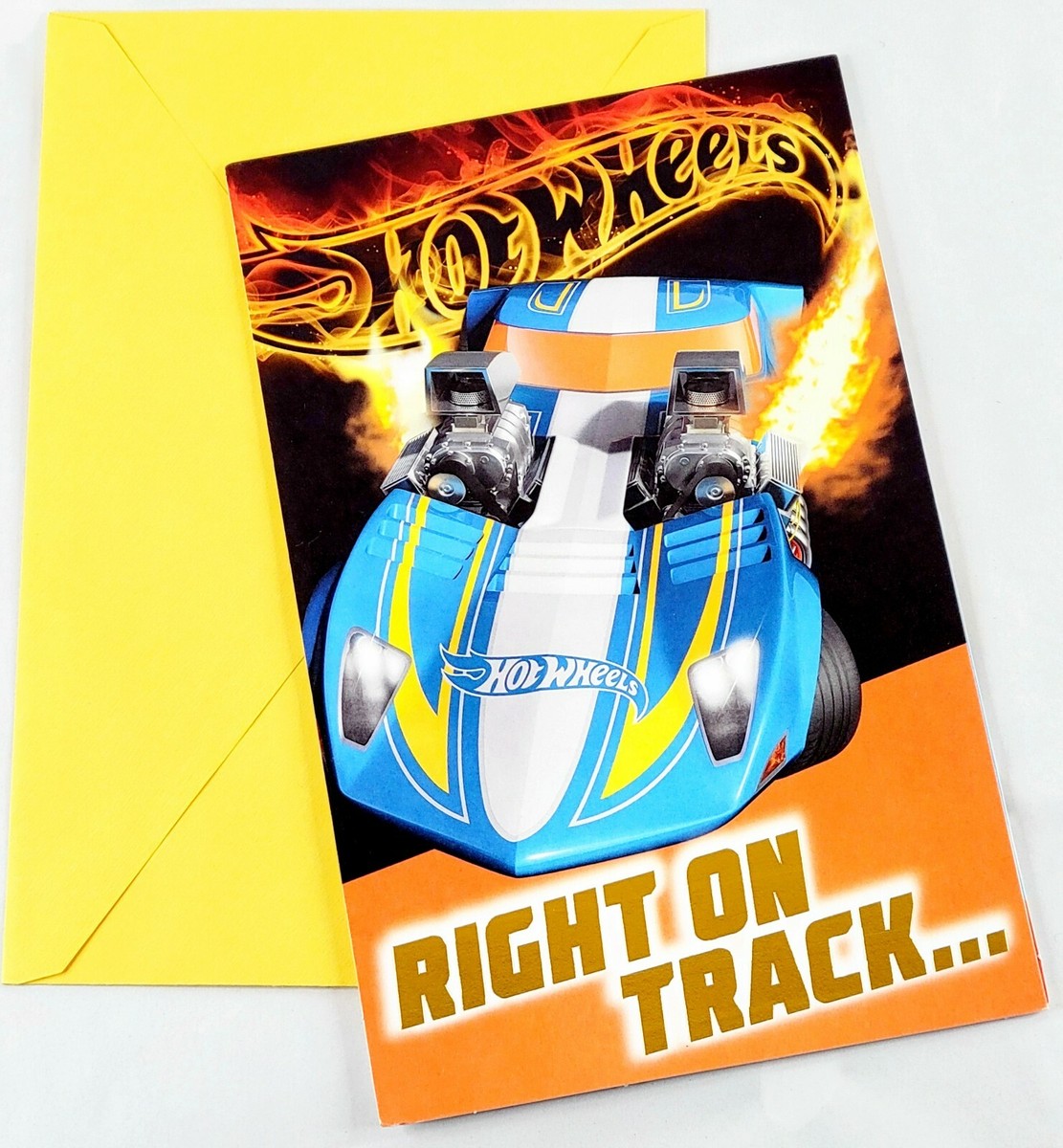 Hot Wheels Greeting Birthday Card 🎉 