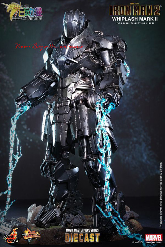 Perfect Hot Toys 1/6 Mms237d06 Iron Man 2: Whiplash Mark Ii In