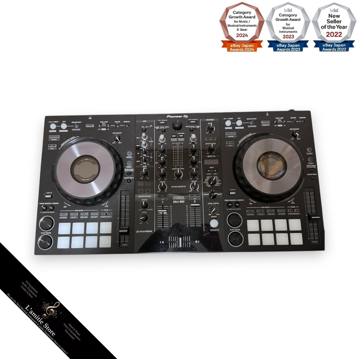 Pioneer DDJ-800 Rekordbox 2ch Pro DJ Controller DDJ800 2-Channel