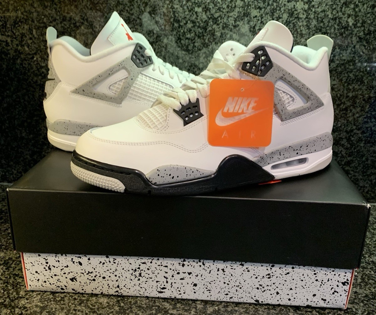 Size 12 - Air Jordan 4 Retro OG 2025 White Cement..New In Box
