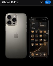 Apple iPhone 16 Pro - 256 GB - Natural Titanium (Unlocked) for