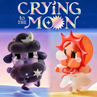 Authentic Crybaby Crying To The Moon Series Figures Confirmed Toys