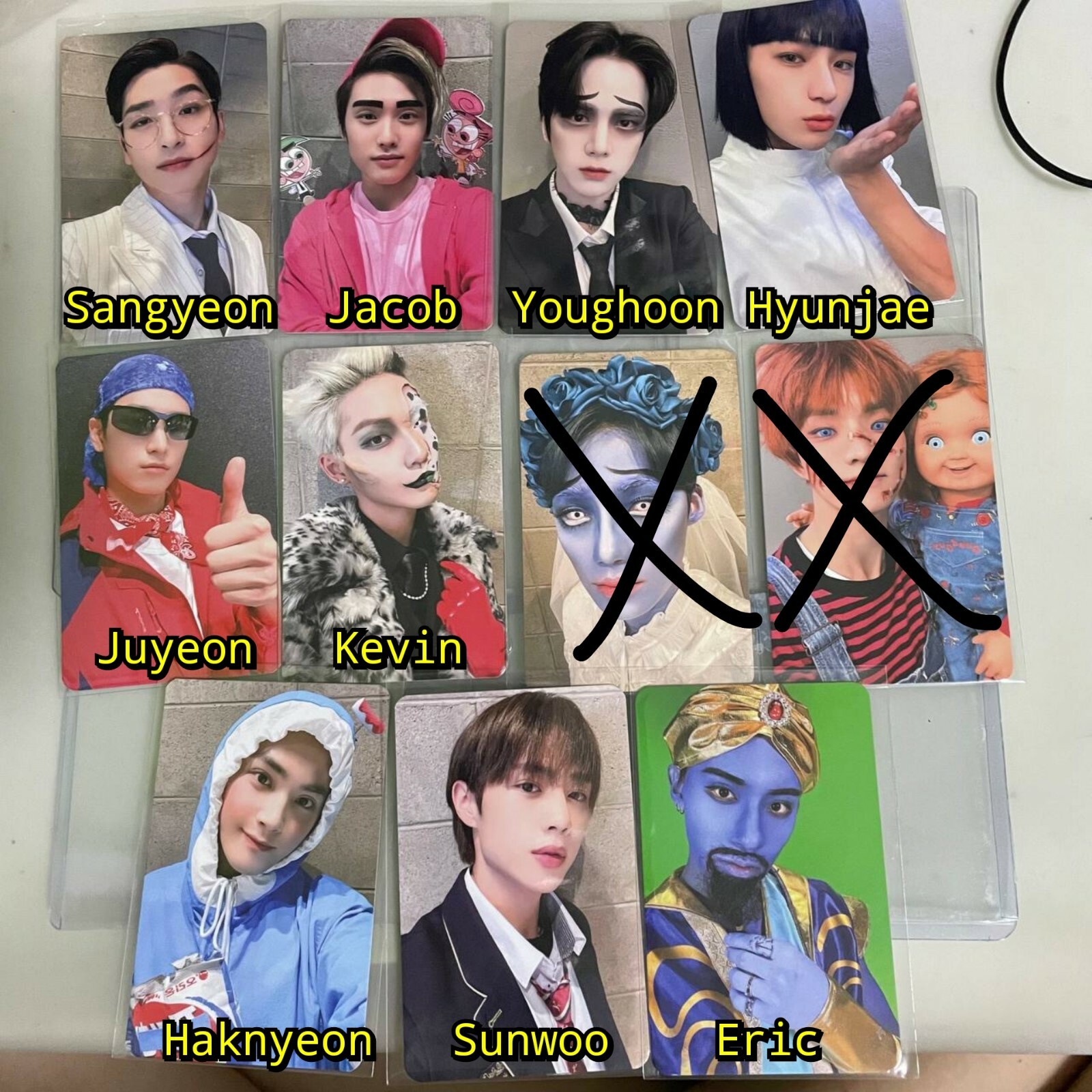 the boyz ソヌ トレカ セット ヨントン アルバム 証明写真 the boyz