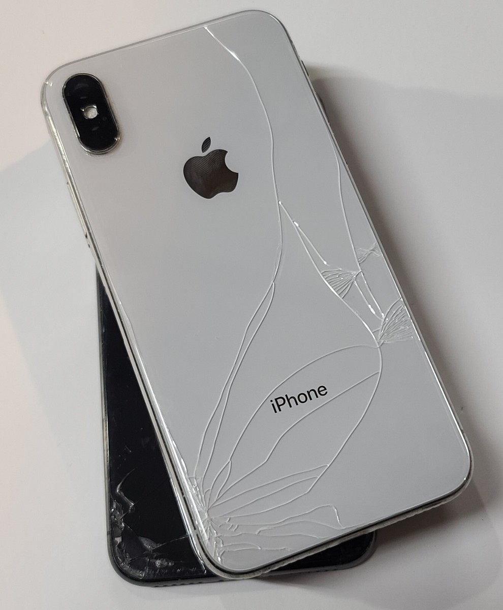 OEM Apple Iphone X Original Crack Housing,Mix Colors, Lot Of 5