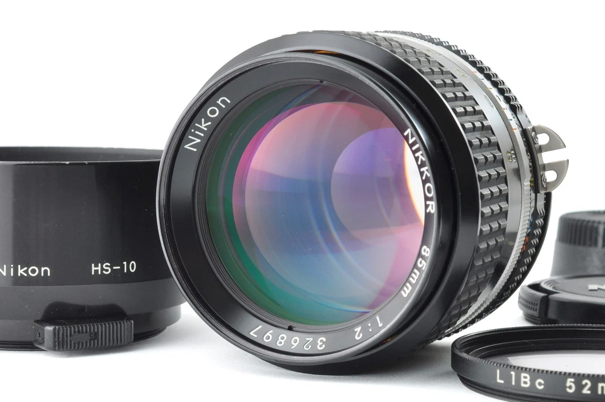 Nikon NIKKOR f/2 Camera Lenses 85mm Focal for sale | eBay