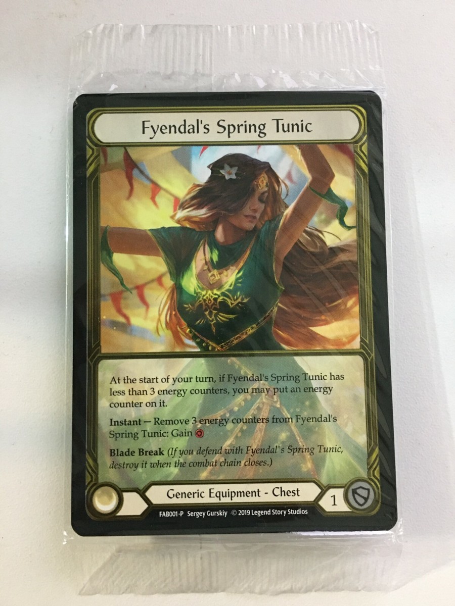 Flesh and Blood Gold Foil Fyendal's Spring Tunic | eBay