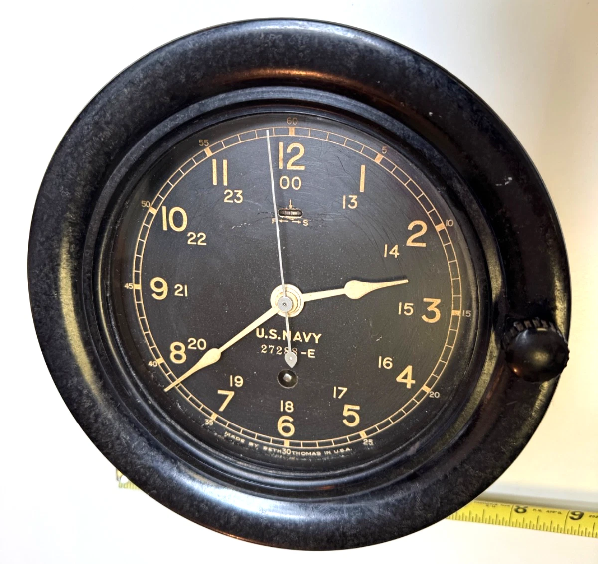 Seth Thomas Deck Clock Antique Maritime Clocks for sale | eBay