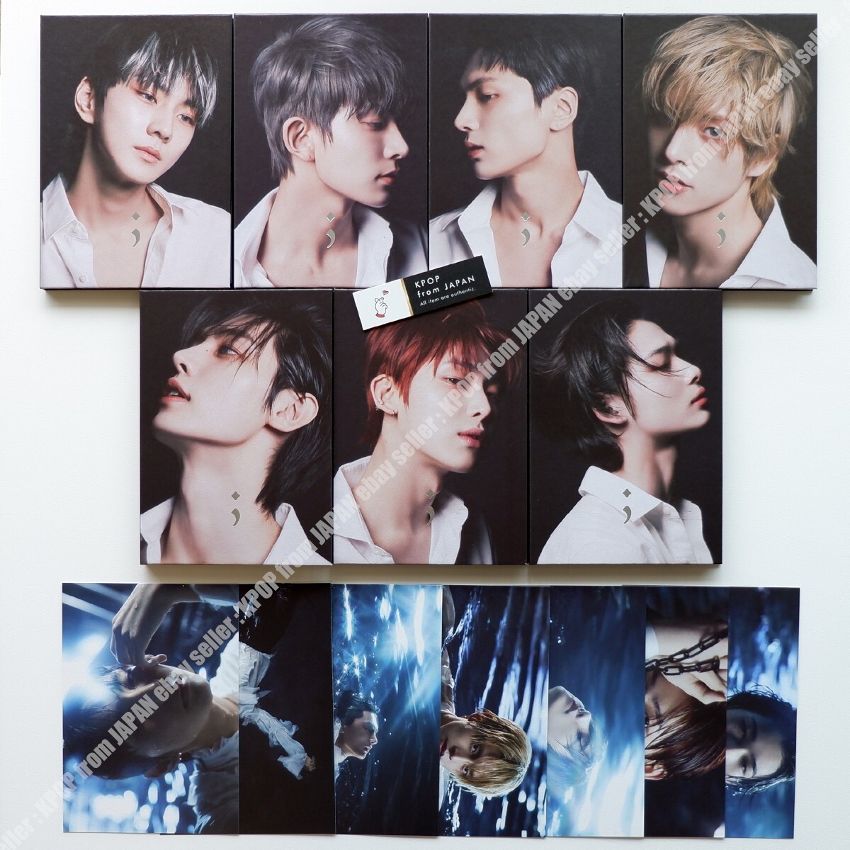 ENHYPEN DARK BLOOD ENGENE ver. Full member set 7CD + 7Postcard