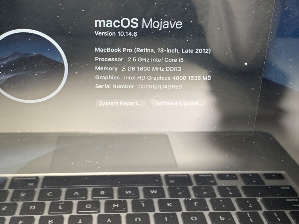 Apple MacBook Pro A1425 13.3 inch Laptop - MD212LL/A (October