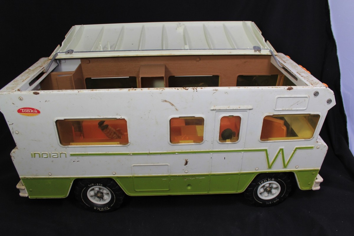 1970s Vintage Tonka Winnebago Indian RV Camper Toy 22