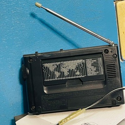 Used Sony ICF-SW40 Portable World Band Pocket Shortwave Radio