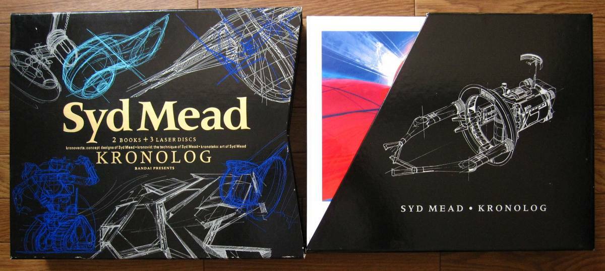 Syd Mead KRONOLOG Complete Art Set Illustration Book Gundam | eBay