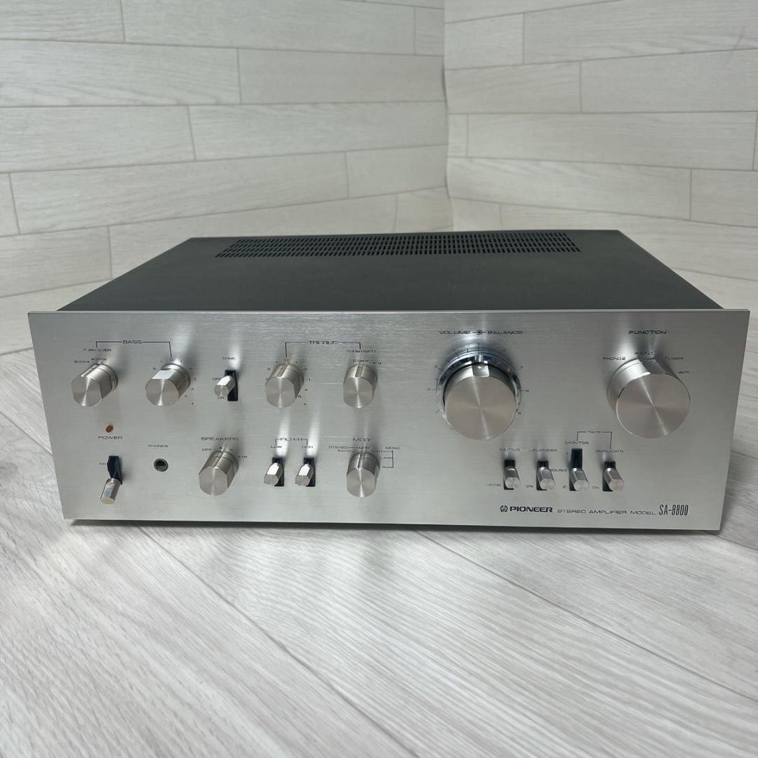 Pioneer プリメインアンプ SA-8000 シルバー Pioneer プリメインアンプ