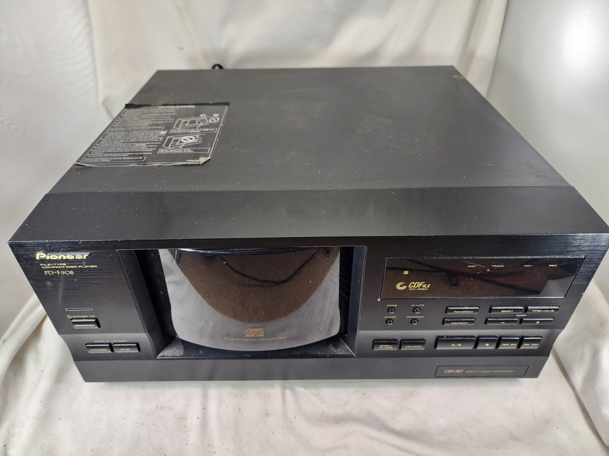 Pioneer PD-F908 101 CD Carousel Changer - File Type - CD - Music