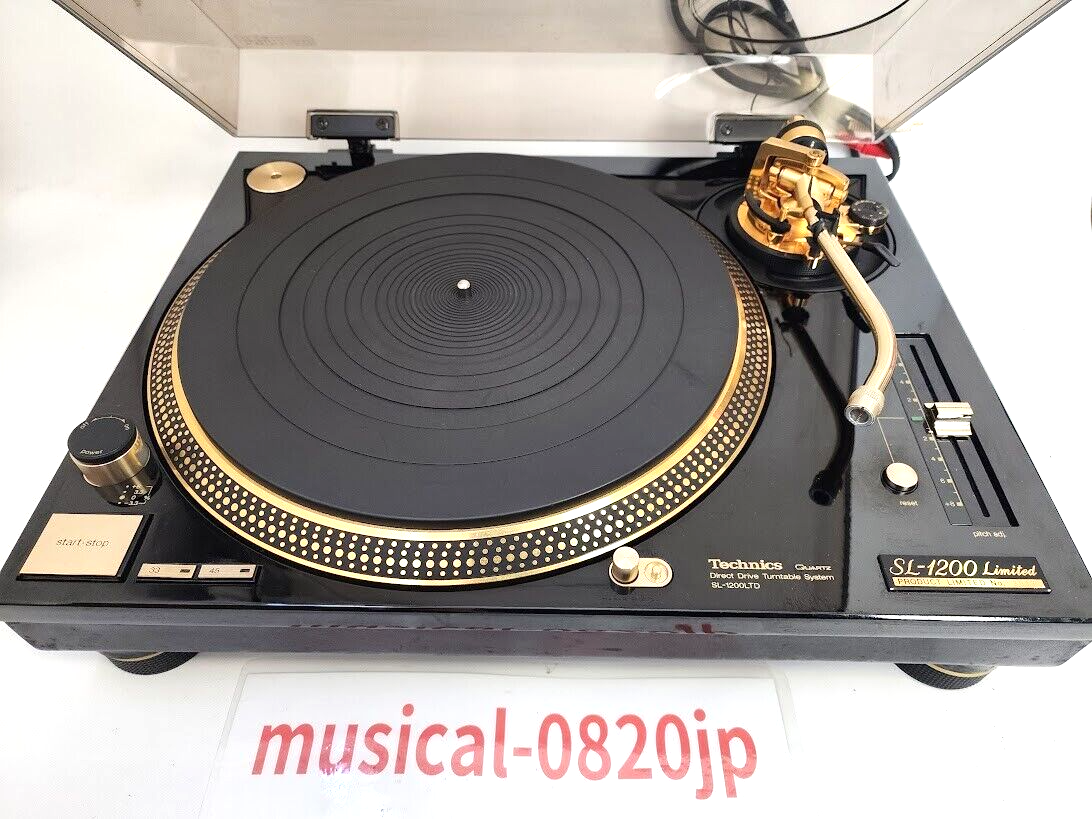 Technics SL-1200LTD Gold Limited Model Turntable | eBay