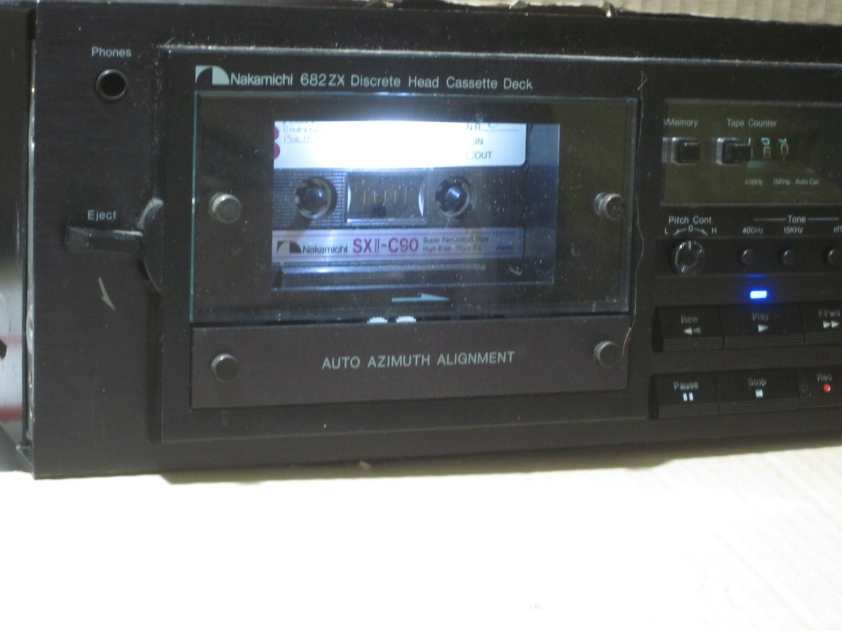 One and Only Limited Nakamichi 682ZX Auto Azimuth/level Cassette