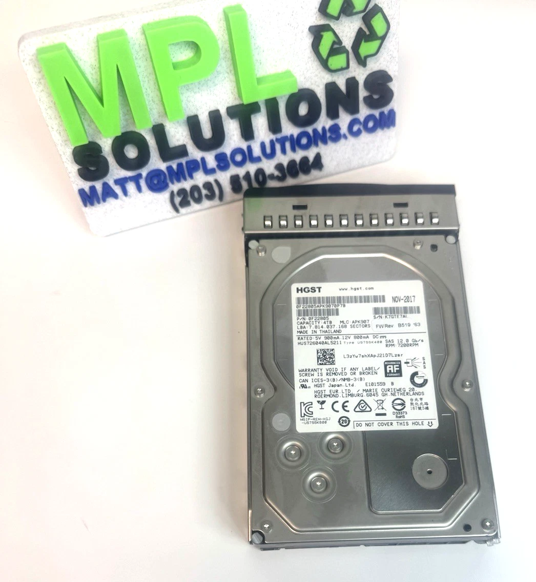 HGST 4 TB SATA III Internal Hard Disk Drives for sale | eBay