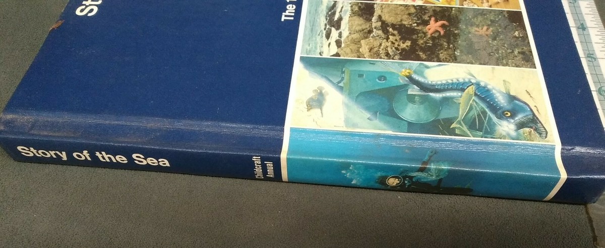 Story of the Sea Hardcover 1979 World Book Childcraft Internation