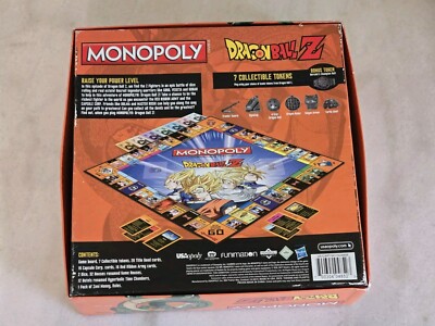 Monopoly Board Game - Dragon Ball Z Edition Dragonball Goku | eBay