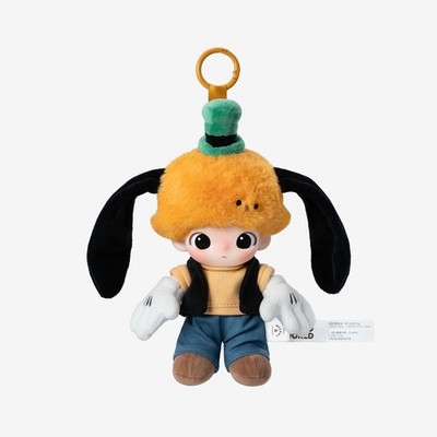 Pop Mart Dimoo World x Disney Series Vinyl Plush Keychain Goofy's