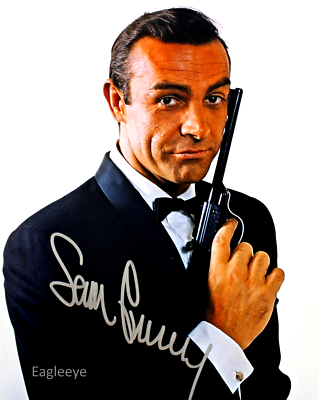 James Bond Dr No ~ UPGRADE Photograph Sean Connery Autographed