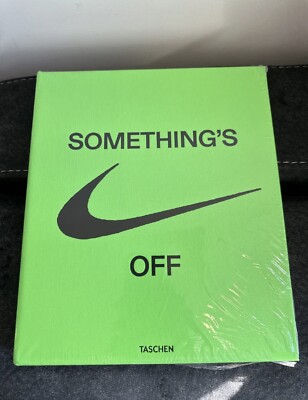 Virgil Abloh x Nike ICONS “Somethings Off” Book Off-White | eBay