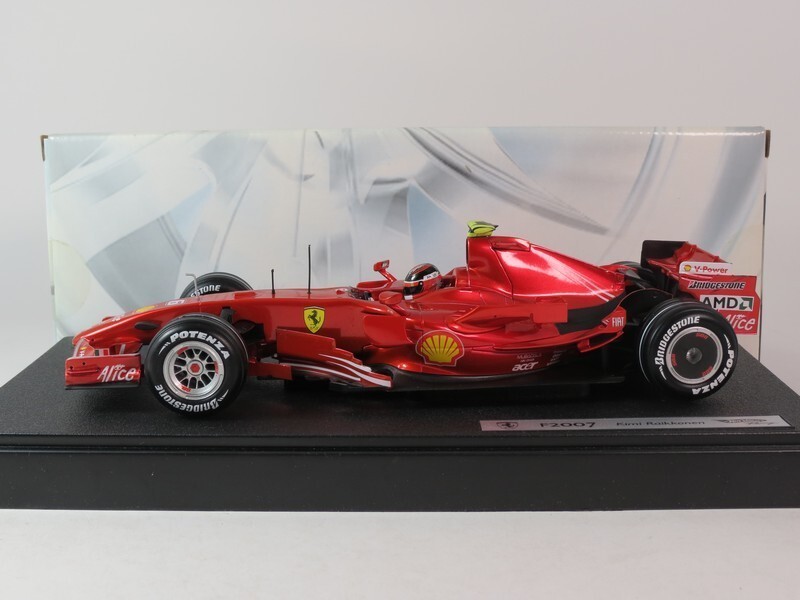 Hot Wheels Ferrari F2007 #6 Kimi Raikkonen World Champion 2007 1