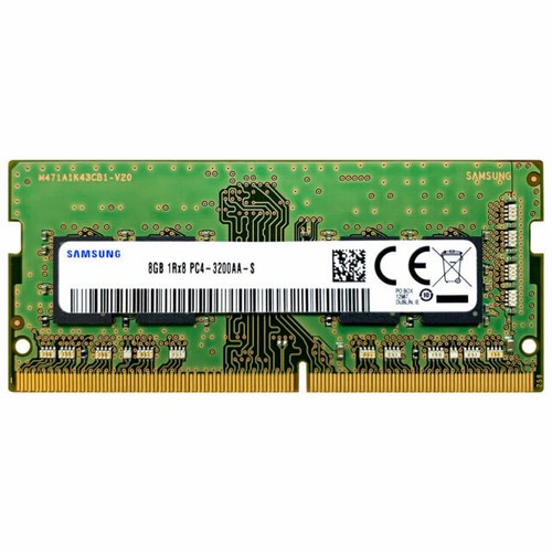 Samsung 16GB 2Rx8 DDR4 3200MHz PC4-25600 SODIMM 260-Pin NonECC